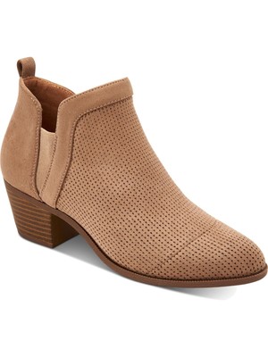 

СТИЛЬ И КОМПАНИЯ Женские бежевые ботильоны Gore Myrrah с миндальным носком на блочном каблуке, Бежевый, MYRRAHF
