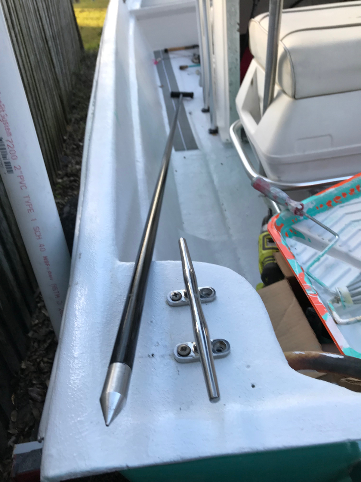 Stick Anchor 8 Ft Shallow Water Stick Anchor Pin. Anchor Pole eBay