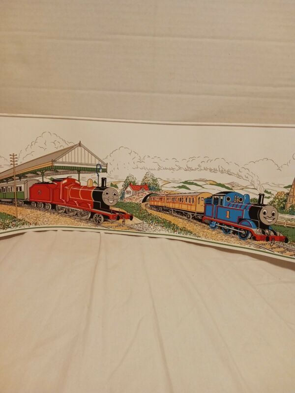 Vintage Thomas The Train And Friends Wallpaper Border