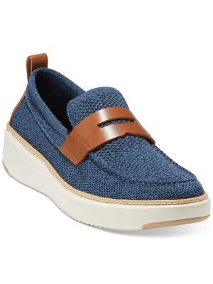 Мужские синие мокасины-слипоны Penny Keeper на танкетке COLE HAAN GRANDSERIES, 8 М