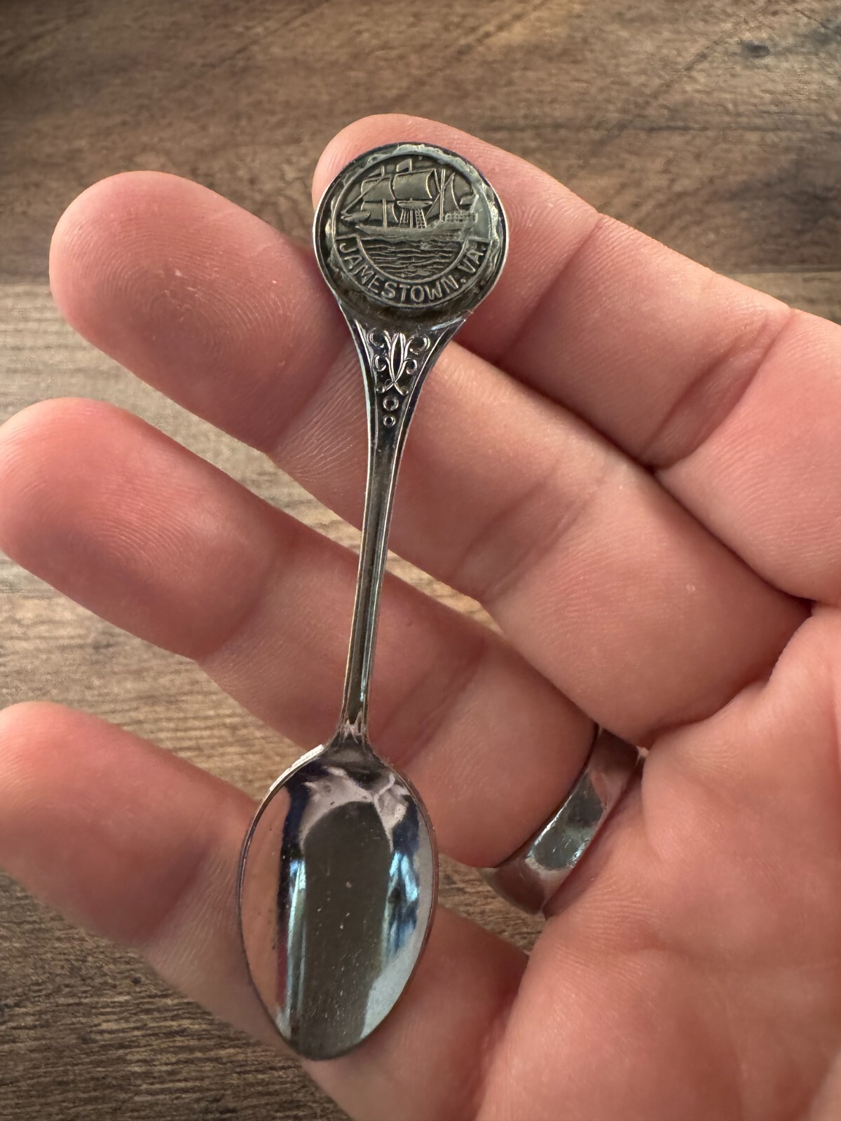 Jamestown Virginia Souvenir Collector Spoon