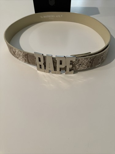 A BATHING APE アベイシングエイプ ベルト BAPESTA ベイプスタ
