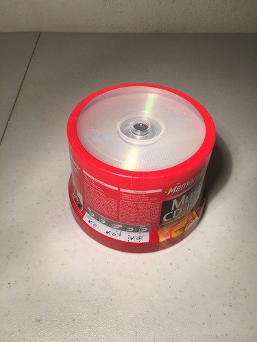 New Sealed Memorex CD-R 50 Pack 40X 700MB 80MIN Spindle