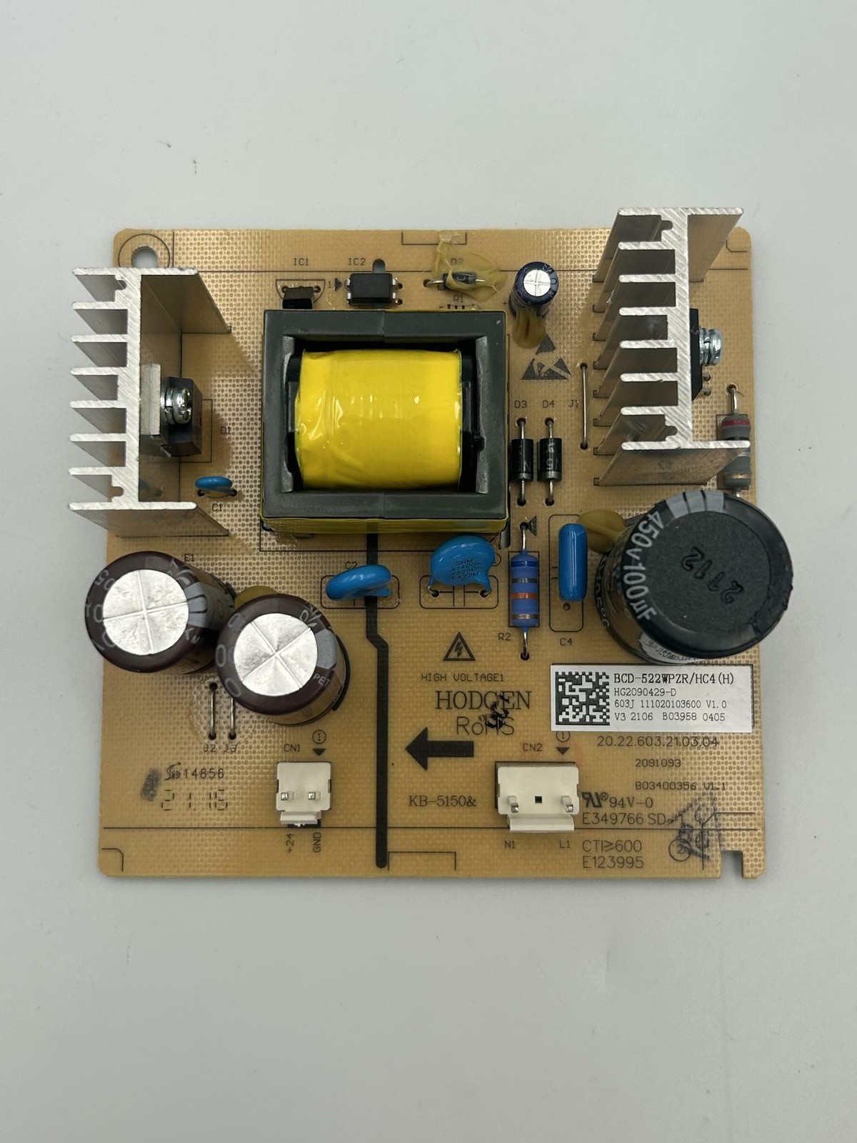 Insignia Refrigerator Control Board (BCD-522WPZR).  MT6