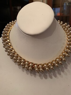 NWT carolee  gold tone rope  necklace 16'' T116
