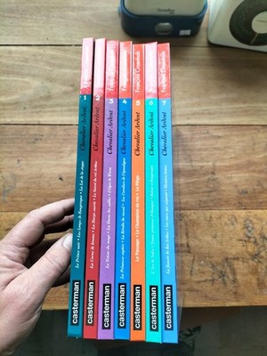 SERIE 7 VOLUMES INTEGRALE CHEVALIER ARDENT PAR CRAENHALS CASTERMAN   (BD201)