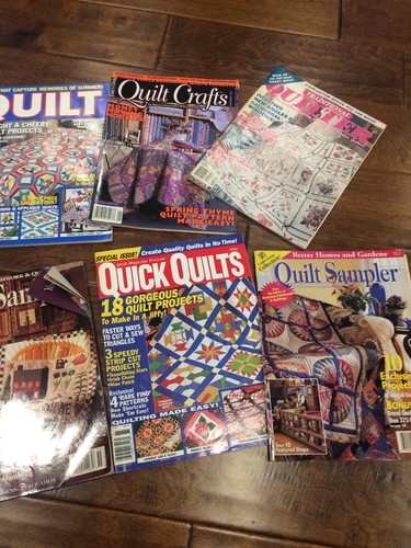 Lot Of 8 Quilting Magazines Country Quilts And More.(lot #2)