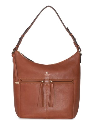 

RADLEY LONDON Женские коричневые почтальоны с кисточками и логотипом на одинарном ремешке, Коричневый, PPMZTH