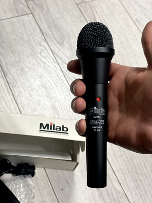 Rare Milab BM-75 vintage microphone mid-90s condenser cardioid for lead singer