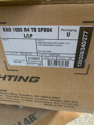 KAD 100S R4 TB SPD04 LIGHT FLOOD LIGHT 