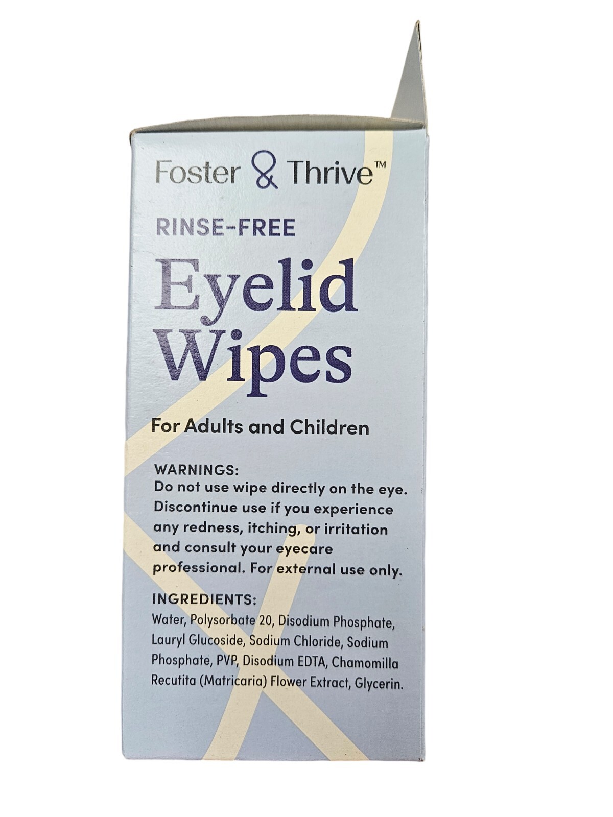 F&T Eyelid Wipes ( Lid Scrub ) 30ct ( 3 boxes )  /