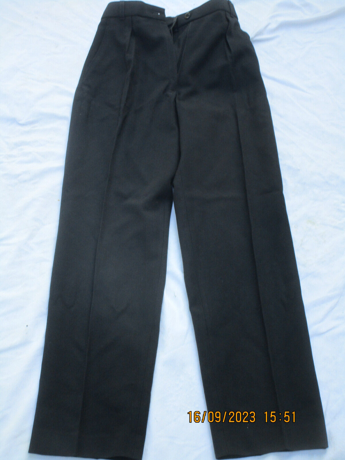 Slacks Women No.3 Dress, Royal Navy, Size 79/68/96, XS, Wool / Polyester, Slacks Women No.3 Dress, Royal Navy, Size 79/68/96, XS, Wool / Polyester,