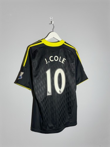 Liverpool football shirt Joe Cole リバプール 10 Joe Cole Liverpool FC 2010/11 Third Adidas Football Shirt
