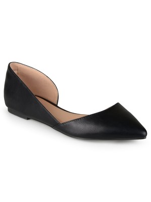 

JOURNEE COLLECTION Женские черные балетки без шнуровки Dorrsay Cortni 8,5, Черный, CORTNI-FLAT-WD