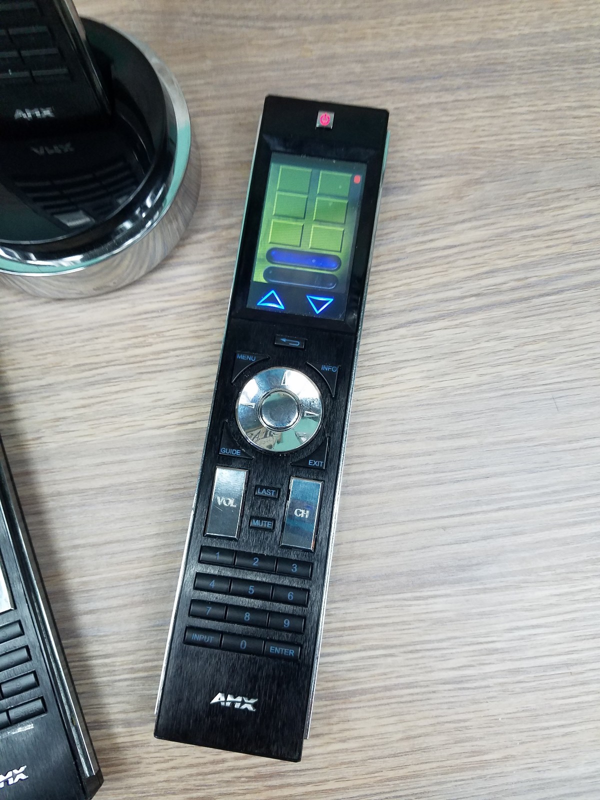 AMX 3x Handheld Remote Controls (MIO- R4) With 1x Dock & 1x Power Supply Bundle