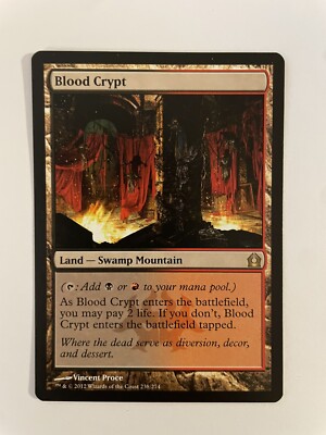 MTG Blood Crypt Return to Ravnica 238/274 Rare