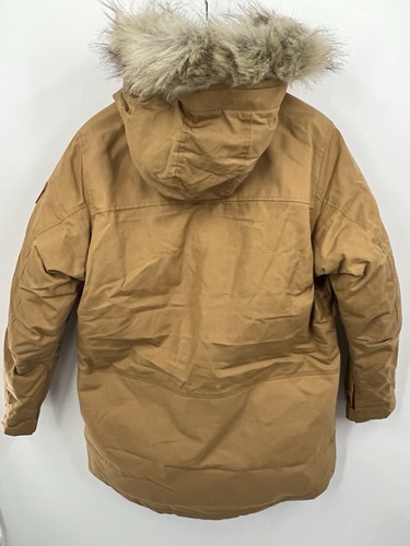 Pre-owned Fjall Raven Fjallraven Womens Singi Down Jacket Buckwheat Brown Size Large