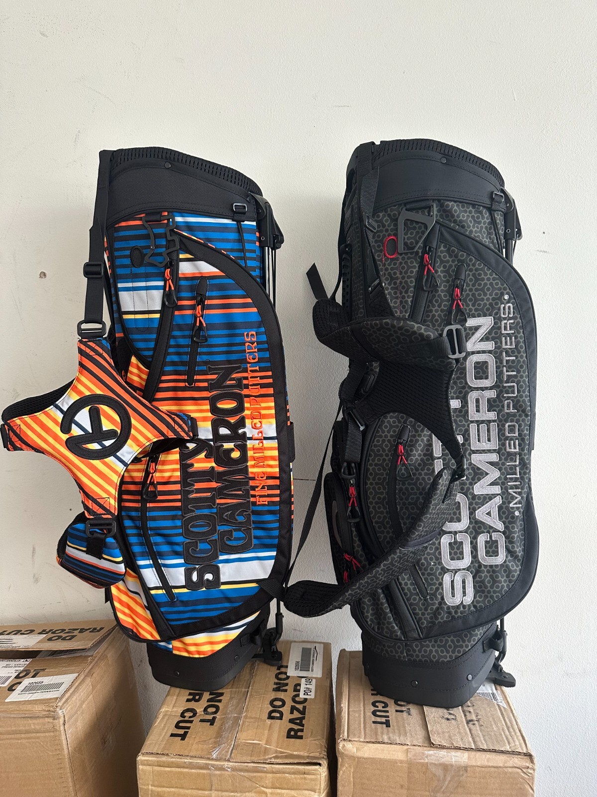2 New Scotty Cameron Stand Bags 2025 Sunset Stand & 2024 Six