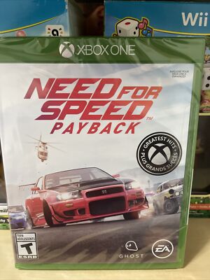 NEED FOR SPEED PAYBACK XBOX ONE RACING VIDEO GAME Brand New Factory Sealed XB1