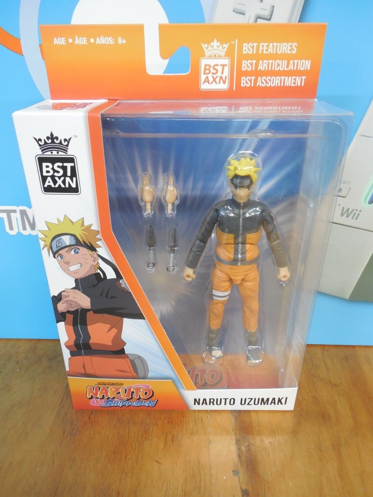 Naganページ Vintage 2002 NARUTO Shippuden UZUMAKI Toy Action Figure BST