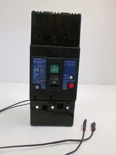 Mitsubishi Breaker MN50-SP, 25A, 3 Pole, 100-200-415V, Used