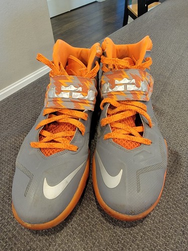 lebron 7 orange grey