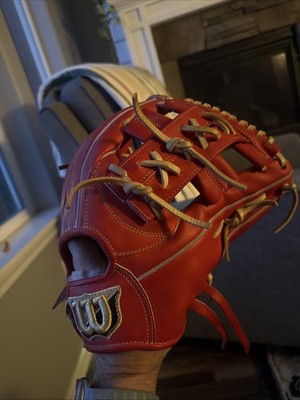 Mizuno Pro Baseball Hard Glove HAGA JAPAN Infield 11.5inch