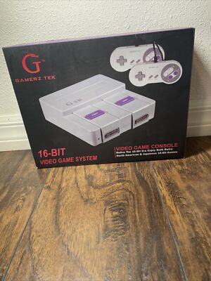Gamerz Tek 16-Bit Entertainment System Console