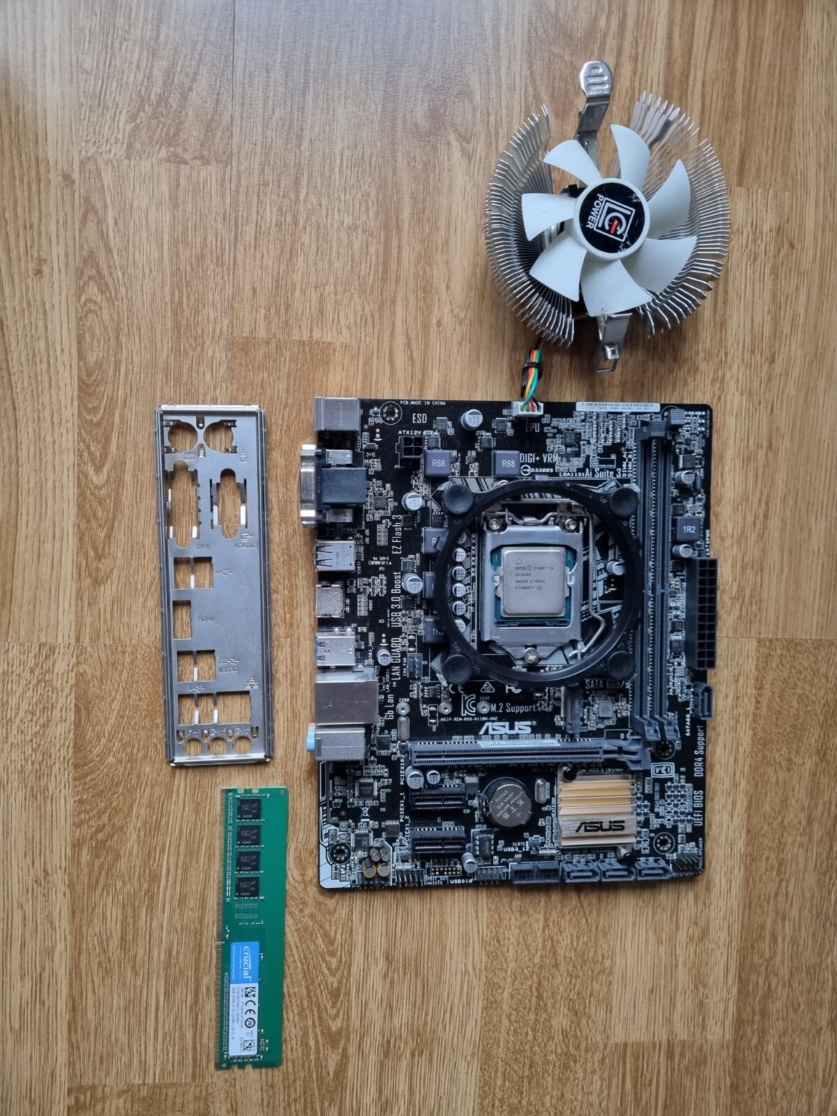 Intel core i3 6100 cpu 3.70