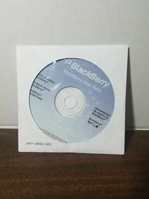 Blackberry User Tools Light Blue CD