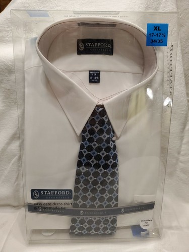 stafford shirt and tie set