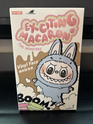 POP MART LABUBU Sesame Bean The Monsters Exciting Macaron