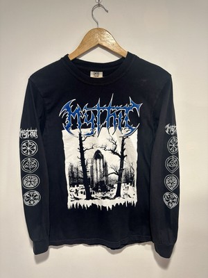 Vintage 1993 Mythic Mourning In The Winter Solstice L/S T Shirt Death Metal Rare