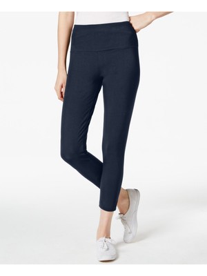 

STYLE - COMPANY Женские темно-синие укороченные леггинсы скинни, Navy, 9160IDB697