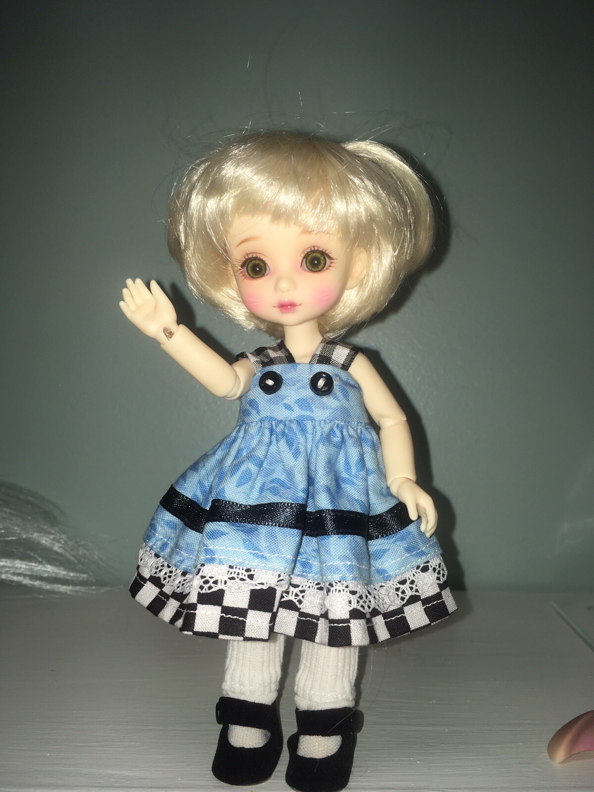 BEBE DOTORIES  BY MUDOLL  KITTY KITTY  BUU USED TINY BJD