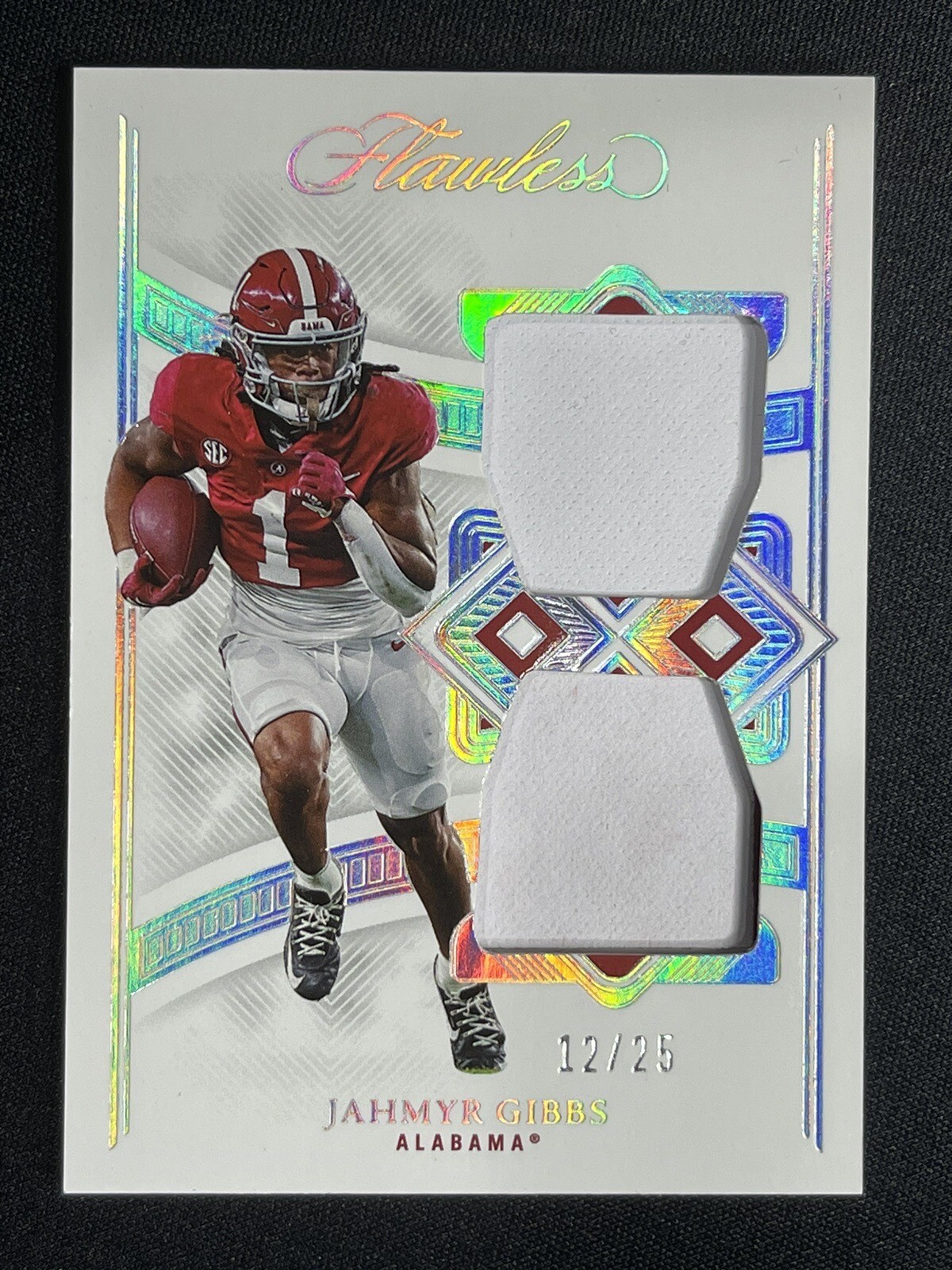 2023 Panini Flawless Collegiate Jahmyr Gibbs #RDP-JG