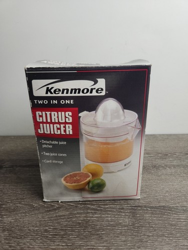 New Sears Kenmore Two In One Citrus Juicer 2 IN 1 NOS-750ML 81421