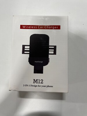 M12 Electro Magnetic Wireless Car Charger