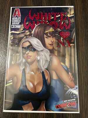 Absolute Comics WHITE WIDOW #3 New York Comic Con 2019 Exclusive POWELL VARIANT