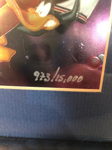 Upper Deck 1996 warner bros space jam limited lithograph highlights 973/15000