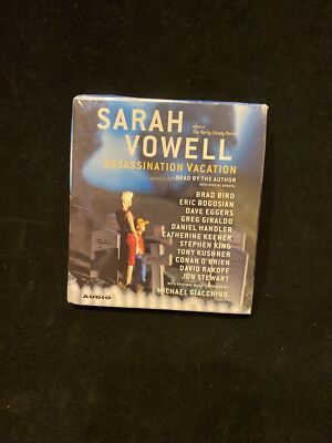 Assassination Vacation - By Sarah Vowell- Audio Book New & Sealed