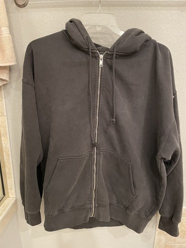 Brandy Melville Oversized Black Zip Up Oversized Christy Hoodie  (heavyweight) | eBay