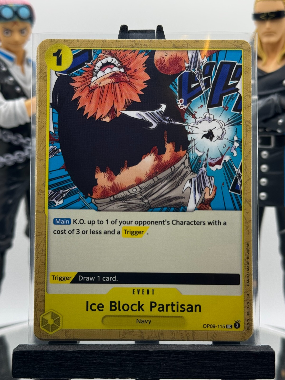 ワンピース oh- One Piece CG 4 Ice Block Partisan OP09-115 Emperors in the