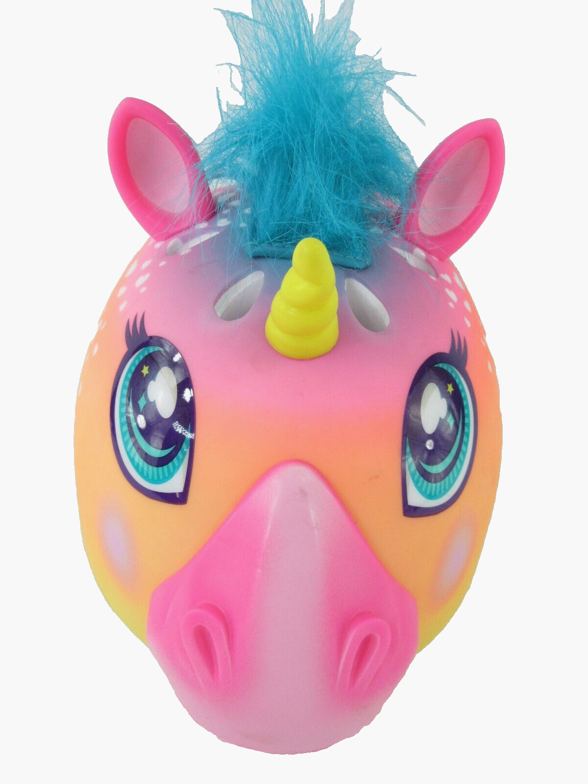 Raskullz Bike Helmet Super Rainbow Unicorn Colors Blue Hair Small Child 5-8 NEW