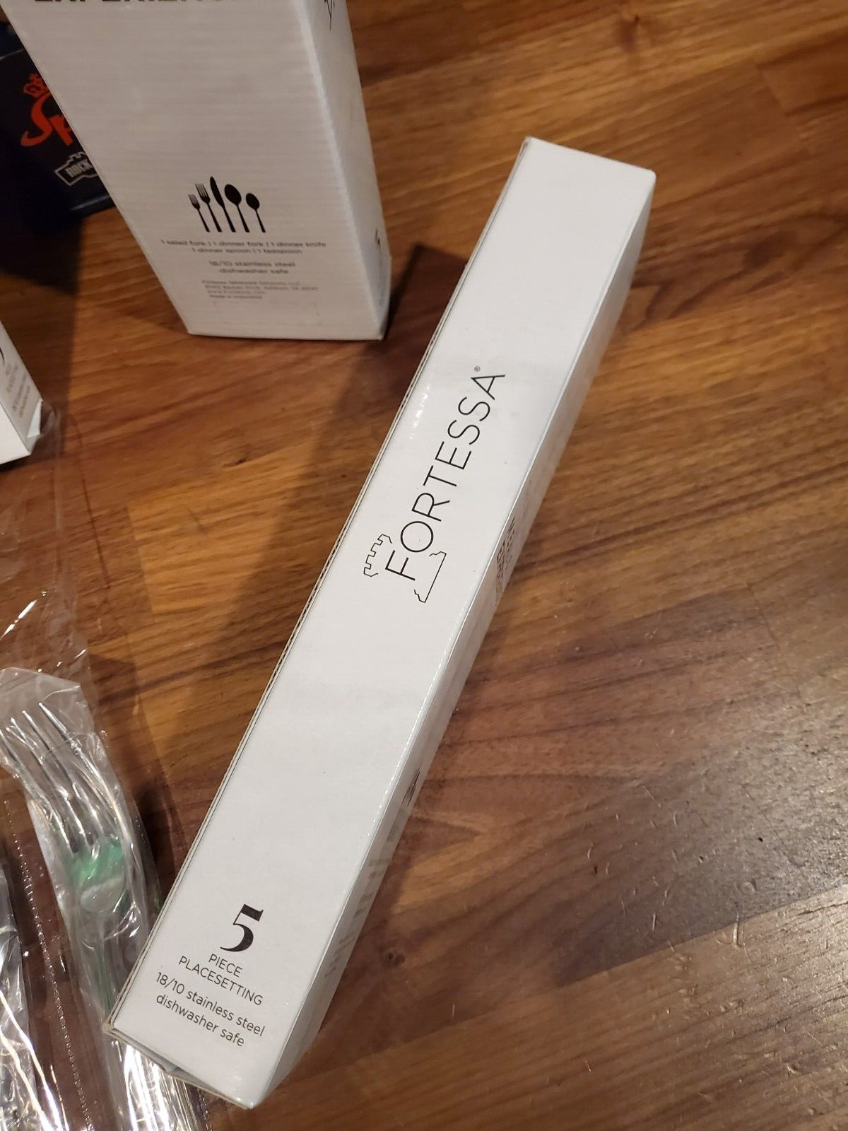 New FORTESSA 5 Piece Place Setting 18/10 Stainless Steel 5PPS-127-05 FREE SHIP