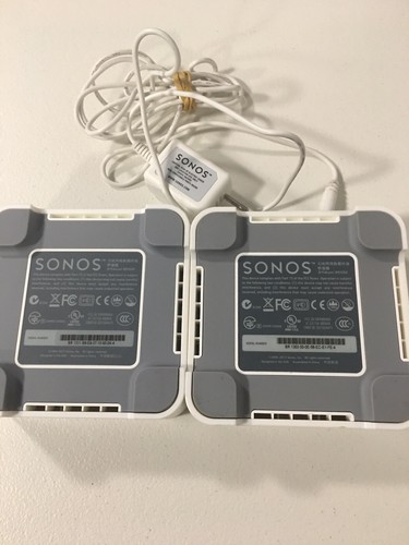 (2) Sonos Ethernet Bridge Modules With (1) Power Cord Tested Working