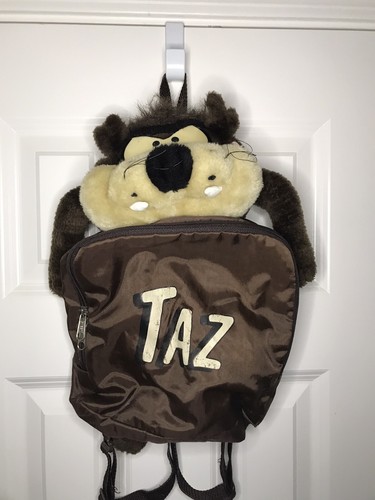 Vintage Taz Plush Backpack Looney Tunes Tasmanian Devil | eBay