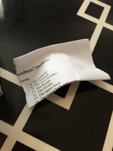 Brand New - Ashley Black Fascia Cellulite Blaster Reducer MINI 2 Fasciablaster