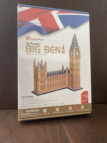 BIG BEN (London, England) (116pcs) -- 3D Puzzle -- MC087h