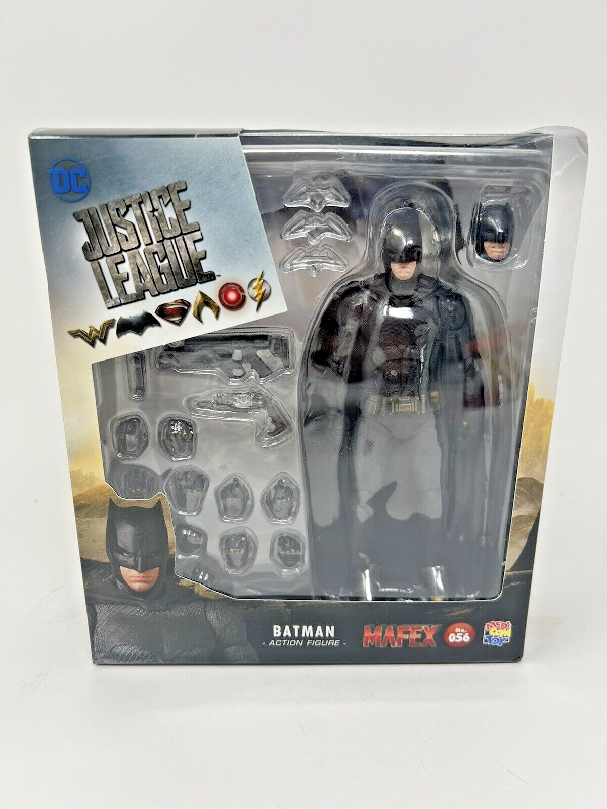 開封済 MAFEX BATMAN バットマン ジャスティス・リーグ No.056 MAFEX BATMAN バットマン 「ジャスティス・リーグ」No.056